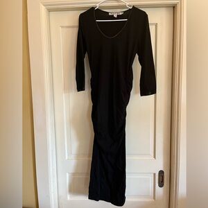 Michael Stars long ruched dress